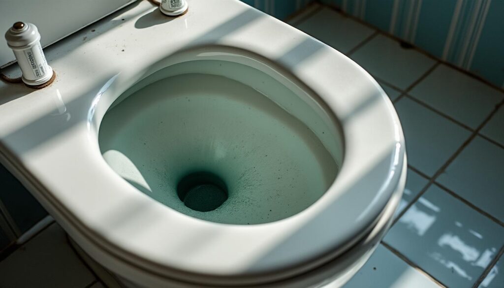 Traiter efficacement une odeur persistante due à des toilettes entartrées