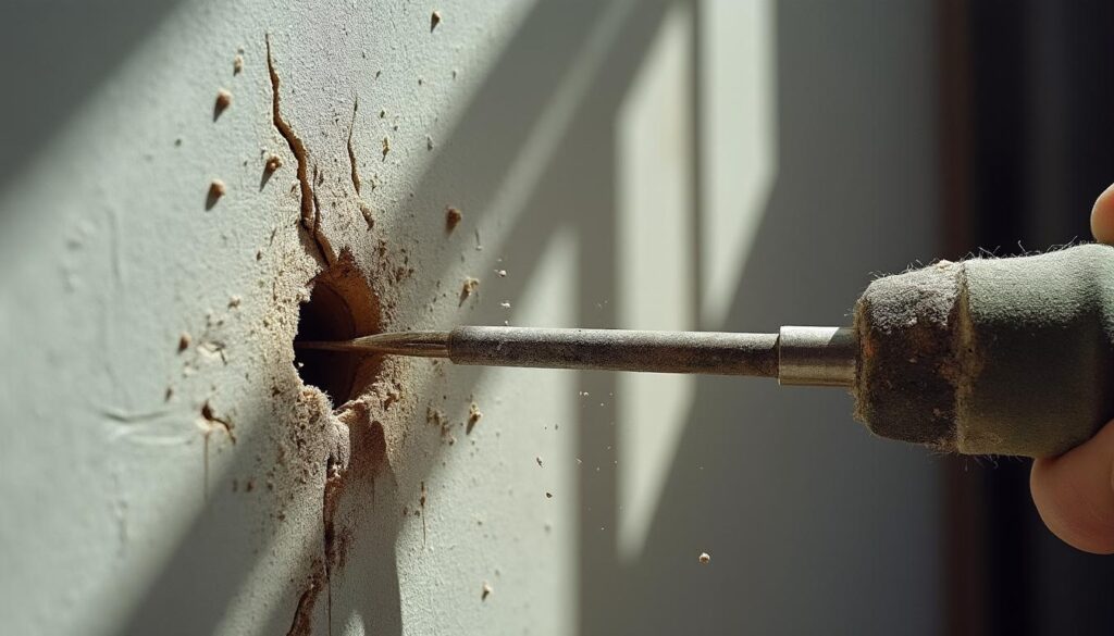 Comment éviter les fissures dans la maison lors de l’utilisation d’une perceuse et de vis