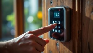 Renforcer la sécurité de la porte principale de votre maison à l'aide d'un digicode et d'une alarme