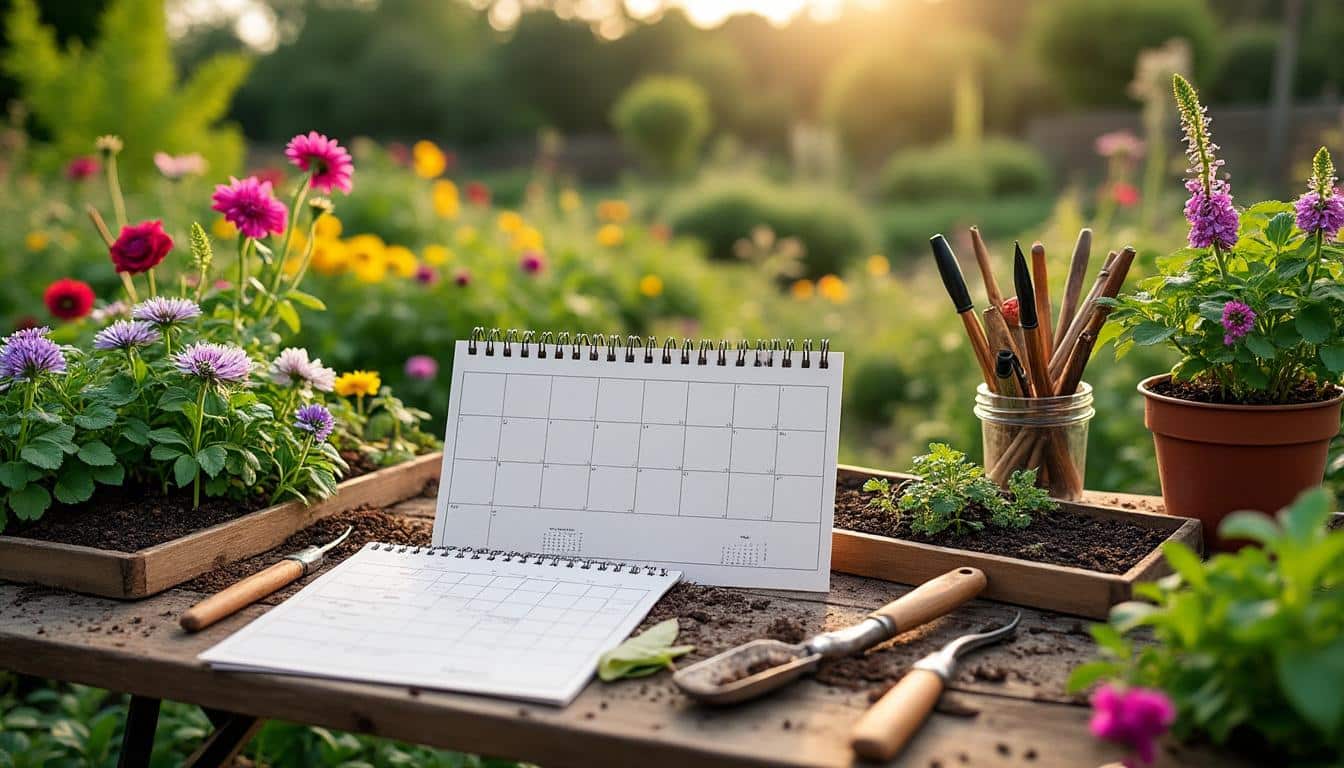 Quel calendrier de plantation des fleurs pour le potager au printemps ?
