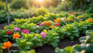 Comment utiliser les fleurs au potager pour éloigner les nuisibles naturellement ?