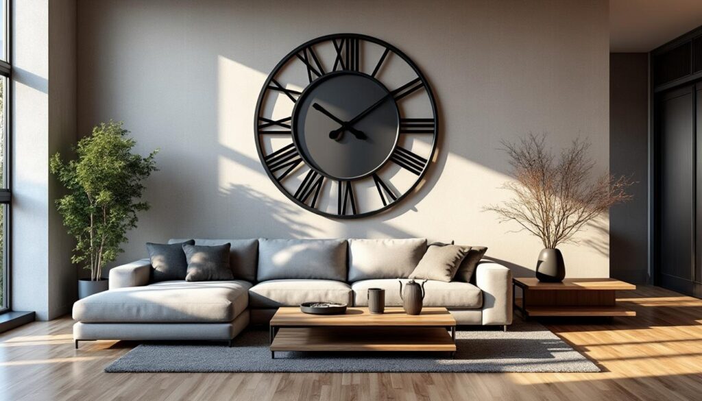 L’horloge murale : comment bien l’intégrer dans la décoration d’un salon design