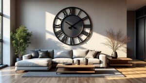 L’horloge murale : comment bien l’intégrer dans la décoration d’un salon design