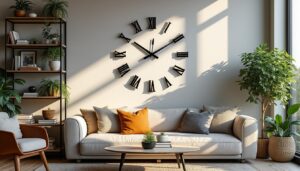Idées pour un placement original de votre horloge murale dans la maison
