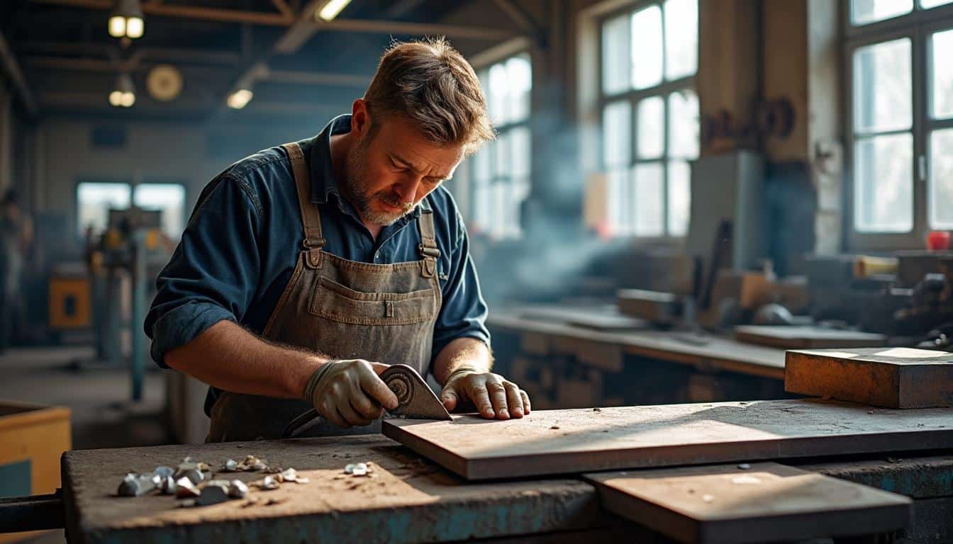 Scie à ruban métal : Guide complet pour une découpe précise et sûre