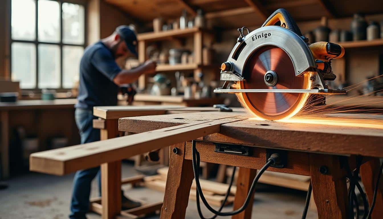 Illustration: Comprendre ce qu’est une scie circulaire montée sur établi et ses spécificités