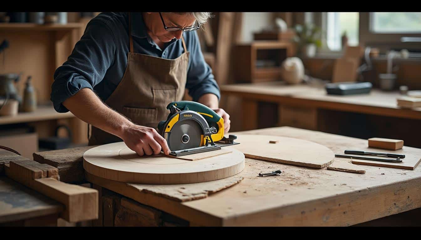 Scie circulaire sur établi : guide complet pour des découpes précises