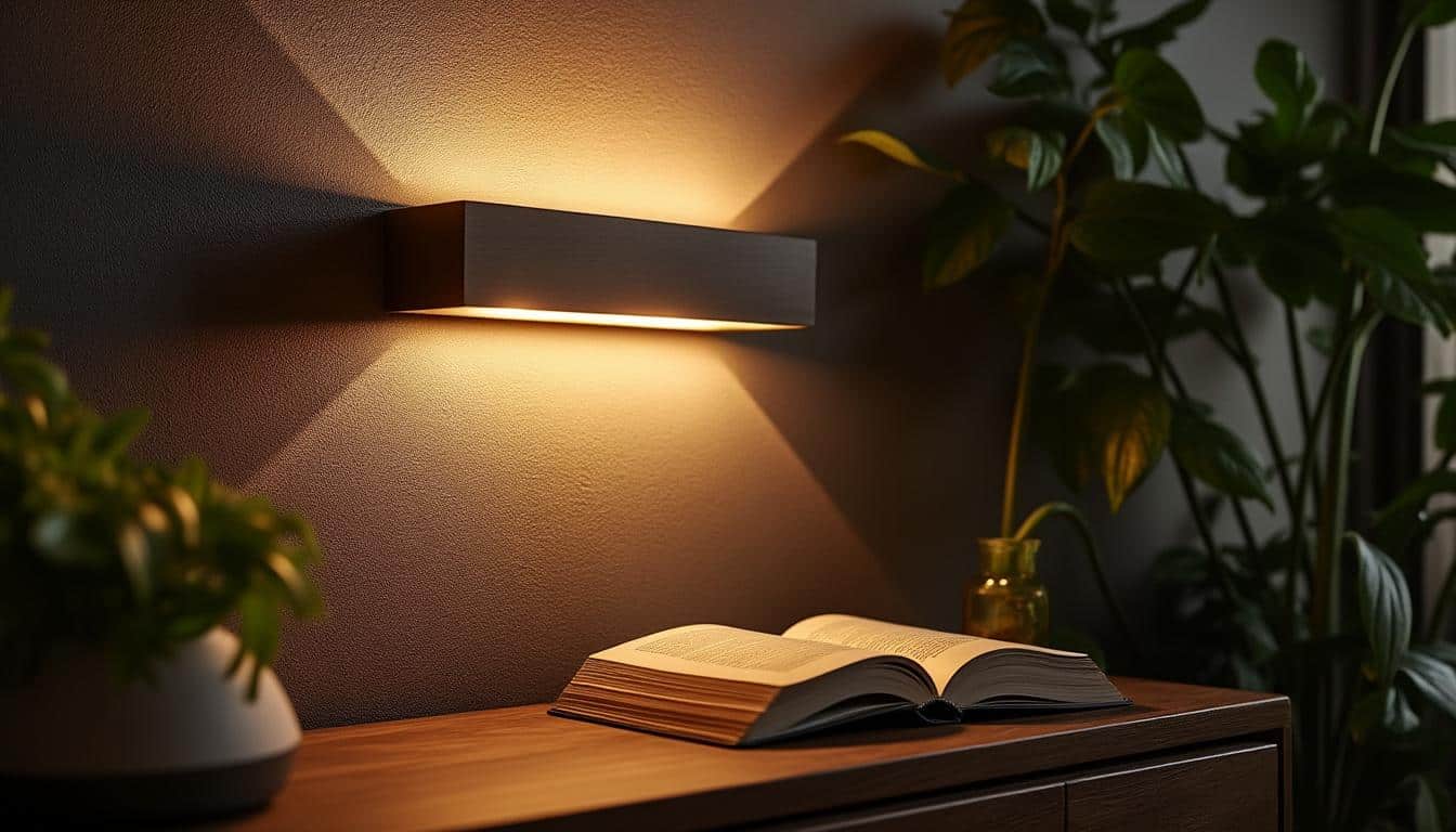 Applique murale en laiton : élégance et lumière chaleureuse