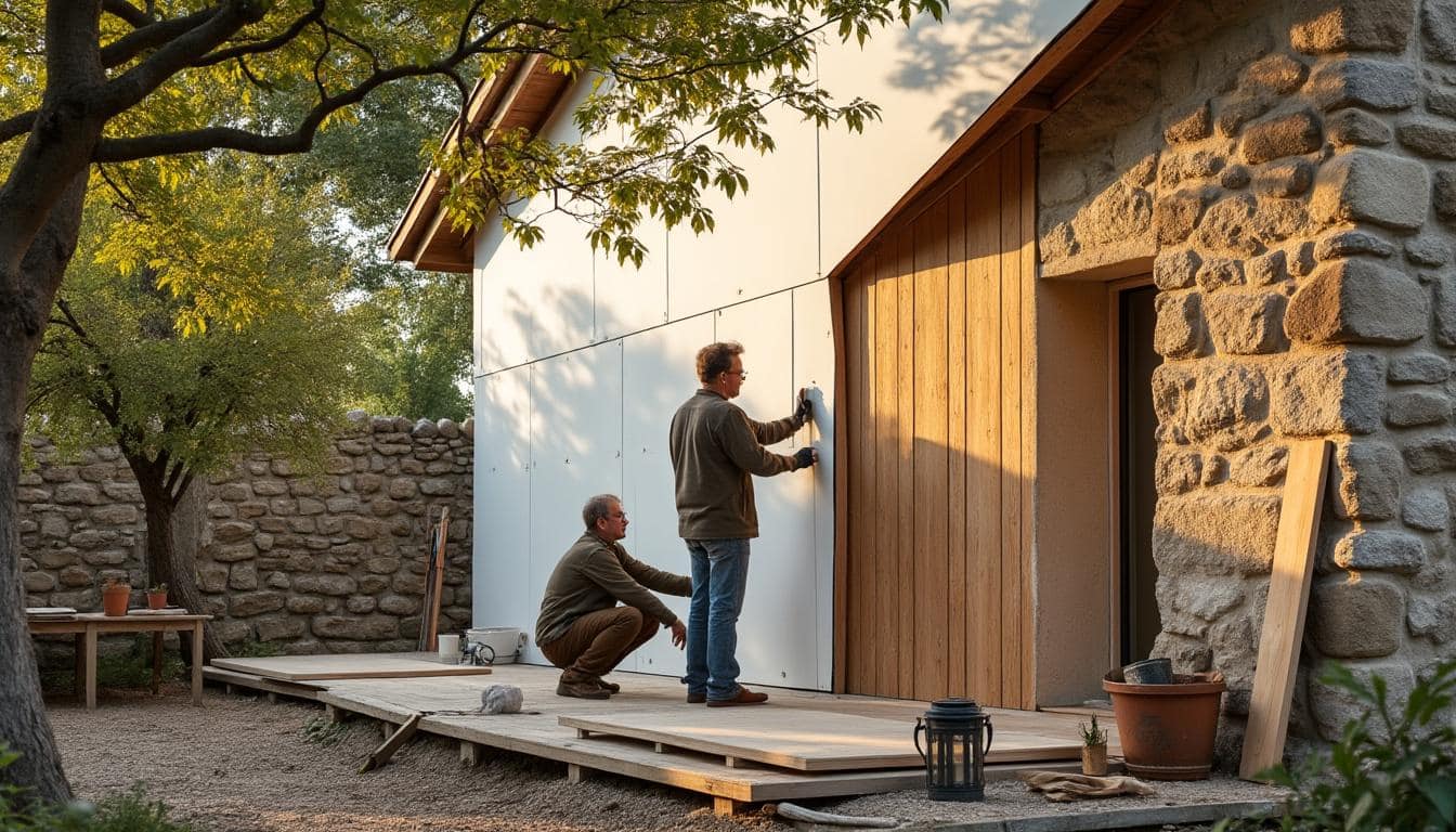 Illustration: Comprendre l’isolation thermique par l’extérieur pour une maison ancienne