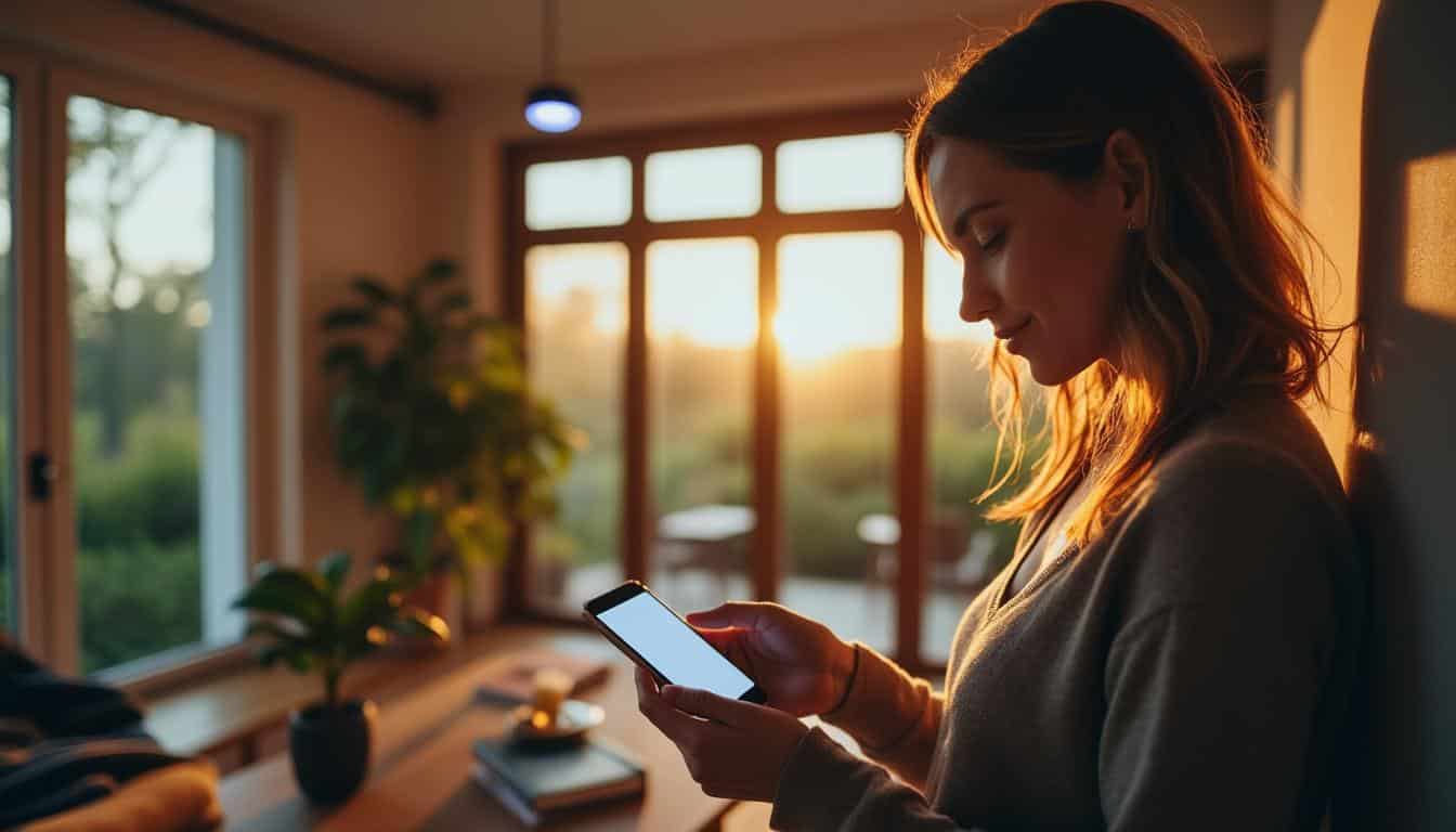 Illustration: Comment fonctionne une application pour sécuriser sa maison ?