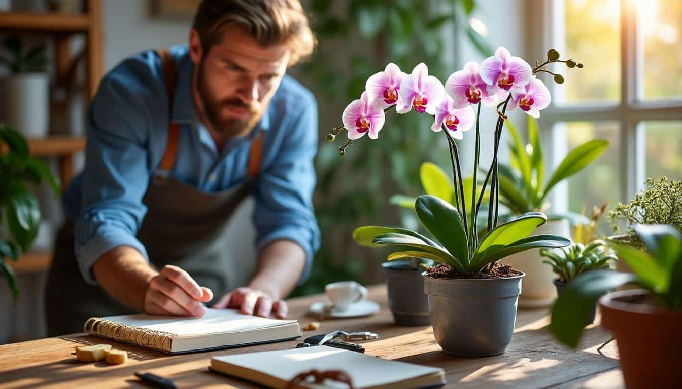 Illustration: Comprendre les besoins spécifiques des orchidées pour une croissance optimale