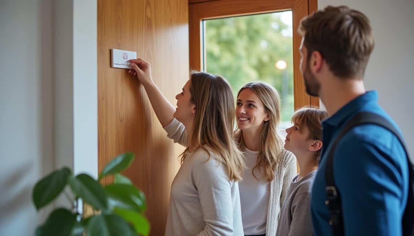 Illustration: Pourquoi opter pour des étiquettes d’alarme pour sécuriser votre domicile ?
