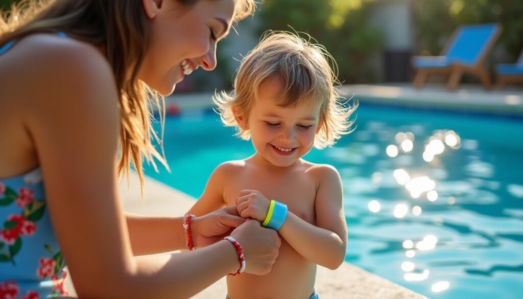 Alarme bracelet piscine : sécurité mobile pour protéger vos enfants