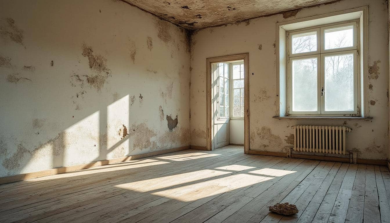 Plafond qui s’écaille : causes, diagnostic et réparations efficaces