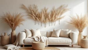 Déco pampa murale : Apportez douceur et naturel à vos murs