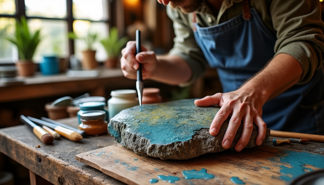 Illustration: Comprendre les caractéristiques uniques de la peinture adaptée à l’ardoise naturelle