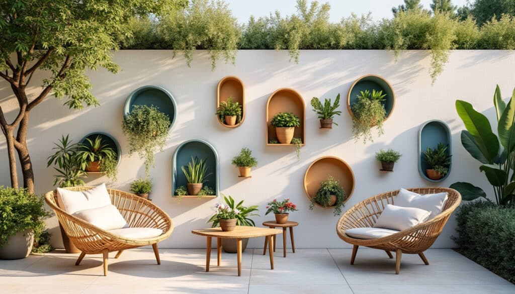 Décoration pour un mur extérieur : idées durables et tendances
