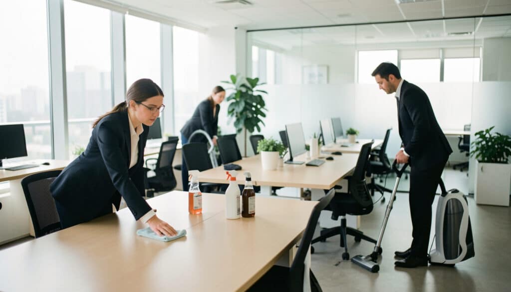 Choisir une entreprise de nettoyage de bureaux