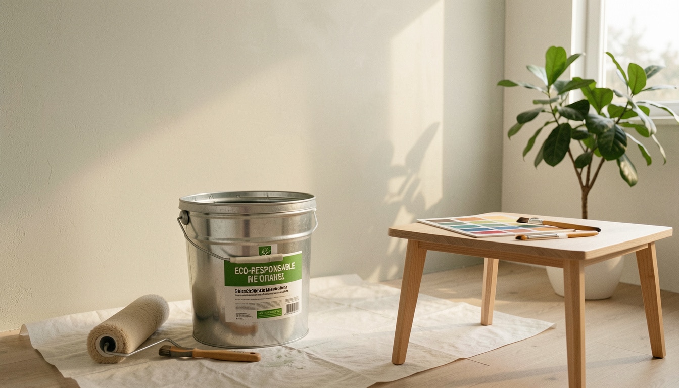 Peinture écologique pour un intérieur plus sain