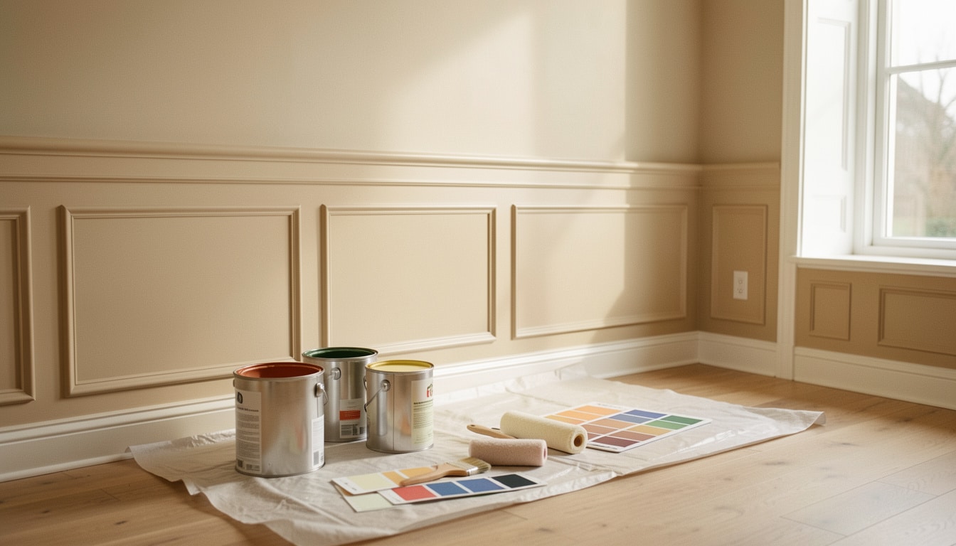 Comment choisir la peinture idéale pour un lambris