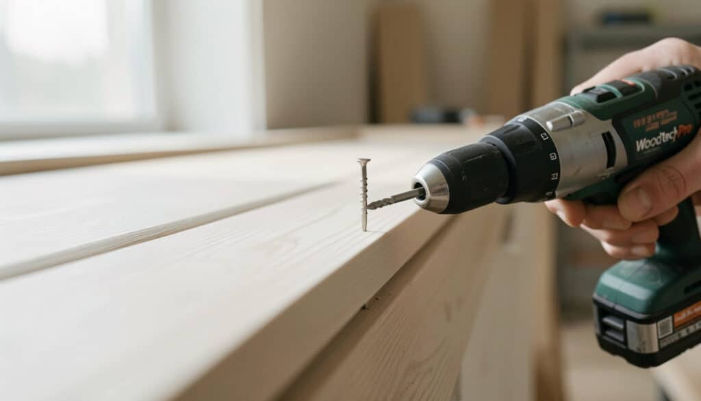Quelle vis choisir pour un lambris composite Woodtech Pro