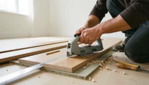 Comment découper un parquet flottant sans l’abîmer